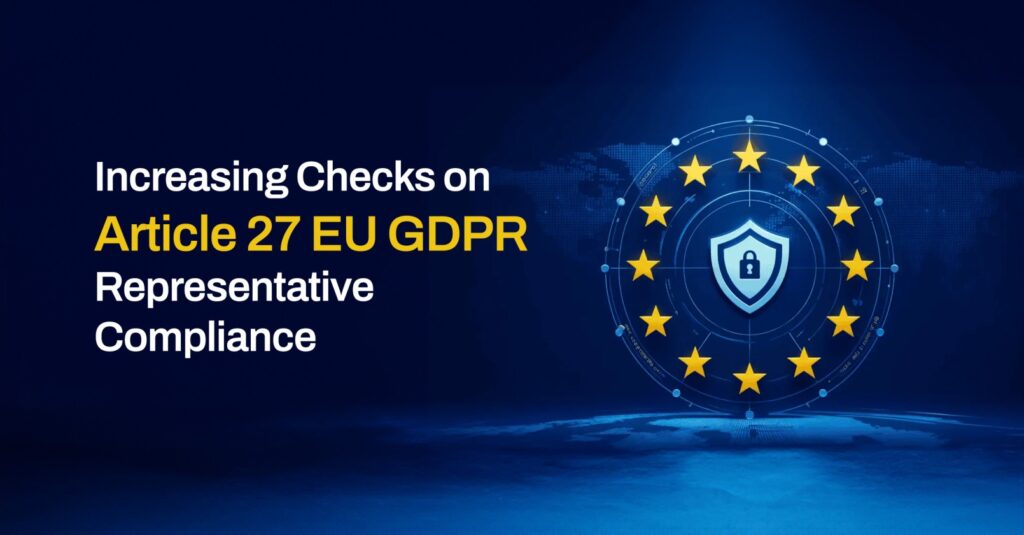 Article 27 EU GDPR Representative