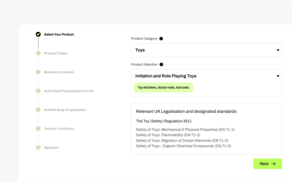 Automatically-Identify-Applicable-Designated-Standards