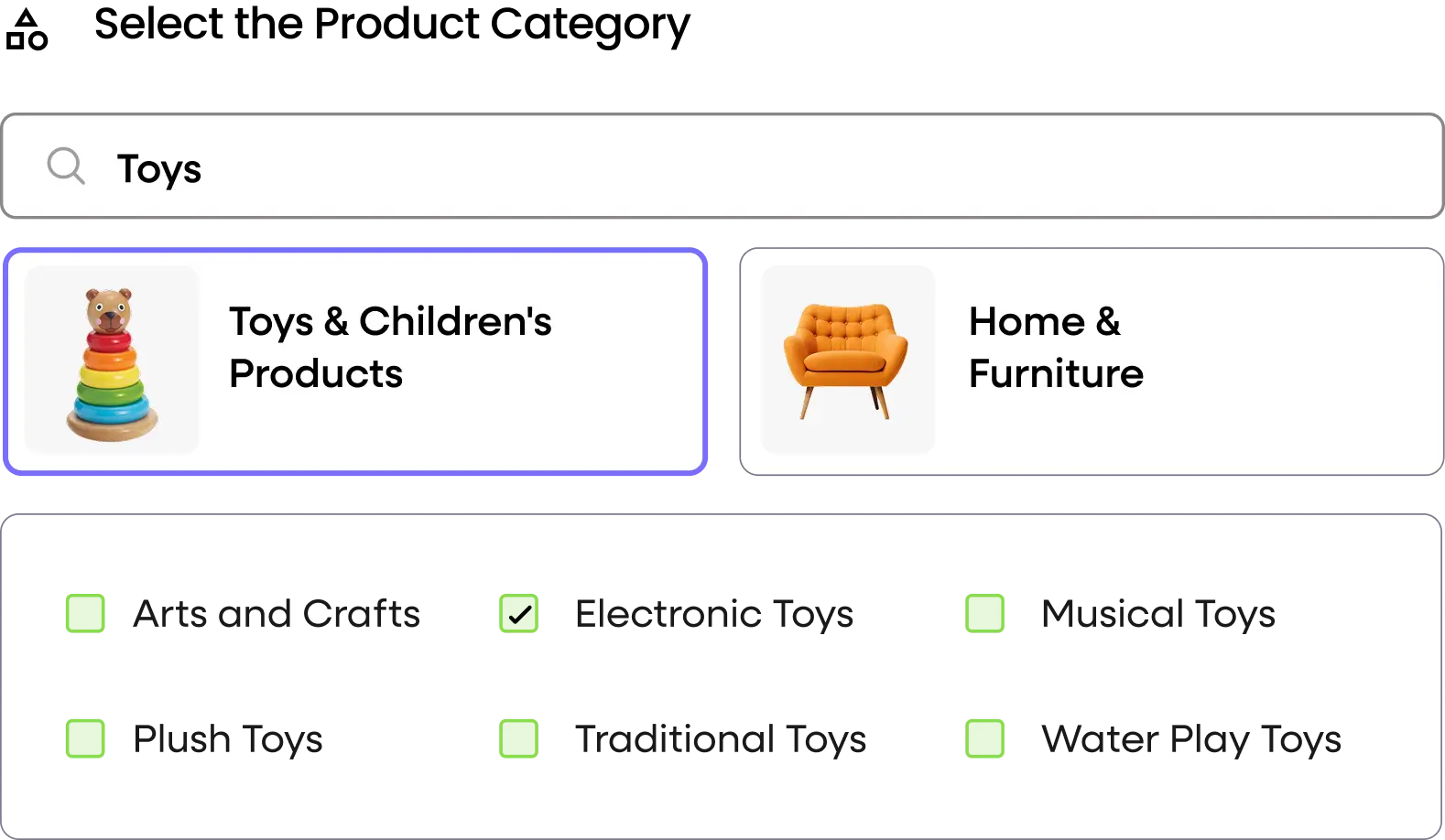 Add your products