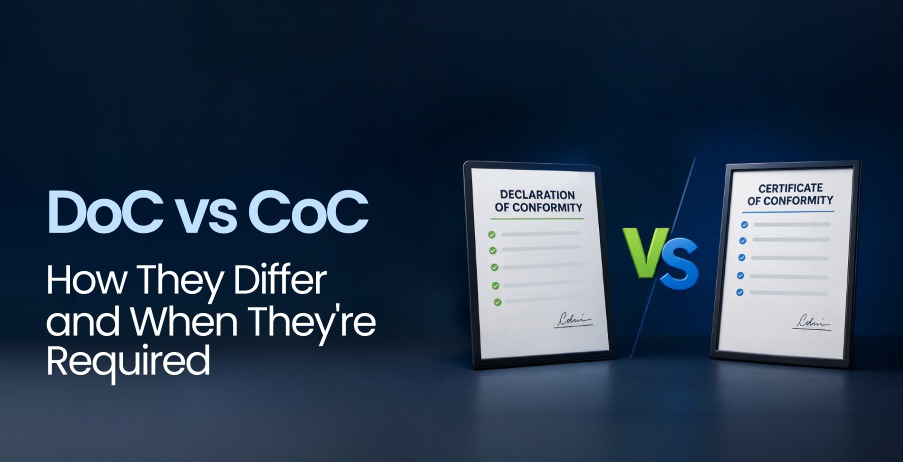 Declaration of Conformity vs Certificate of Conformity
