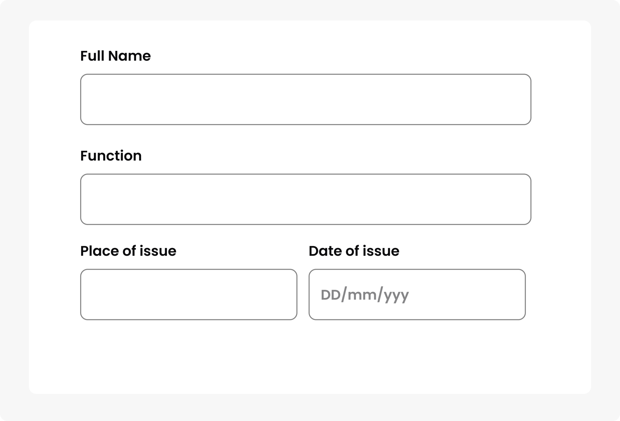 EU Declaration of Conformity signature block form