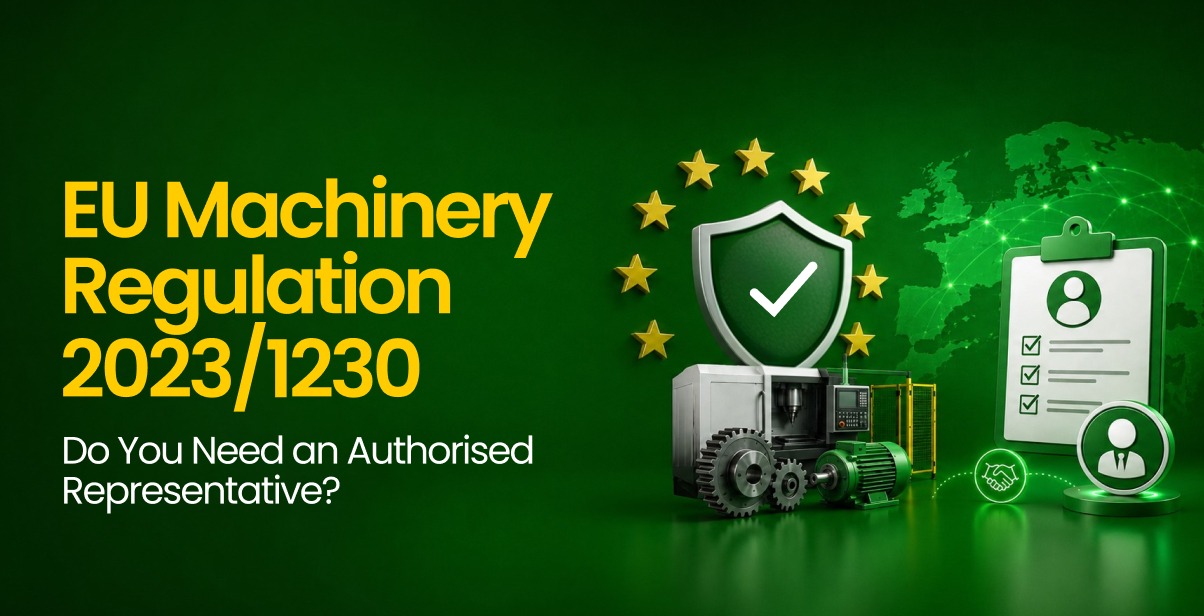 EU Machinery Regulation 2023/1230: Do You Need an Authorised Representative?